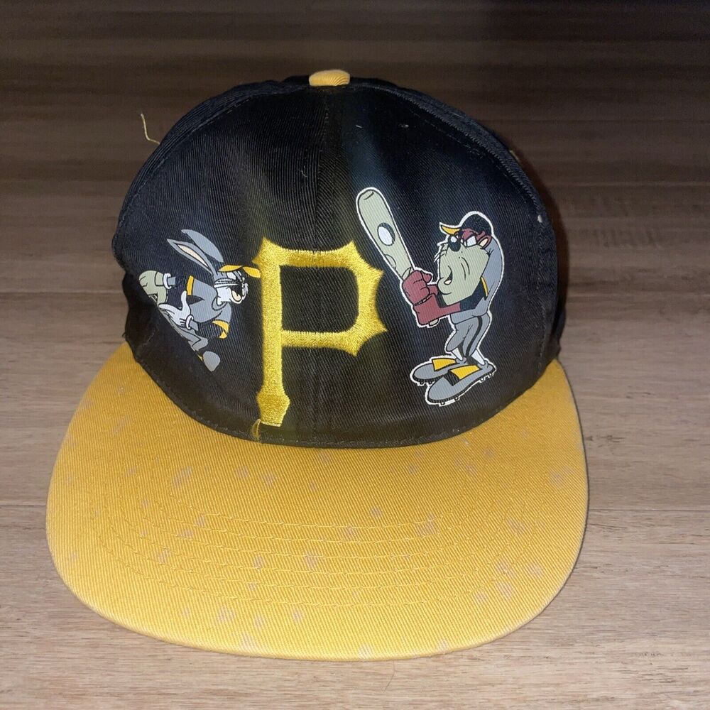 VINTAGE 1993 Looney Tunes Pittsburgh Pirates SnapBack Youth